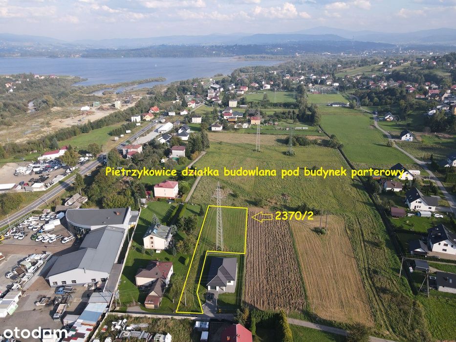 Do sprzedania działka 1502 mkw, pod budynek parterowy - Pietrzykowice.
