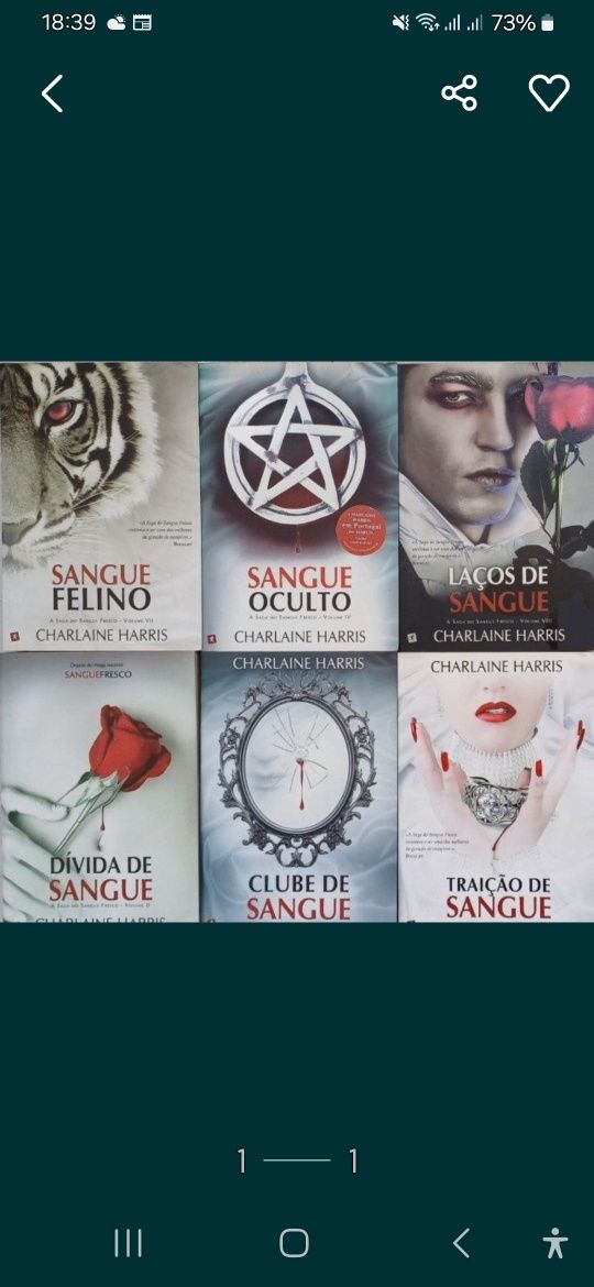 Charlaine Harris 6 Livros Cada 5