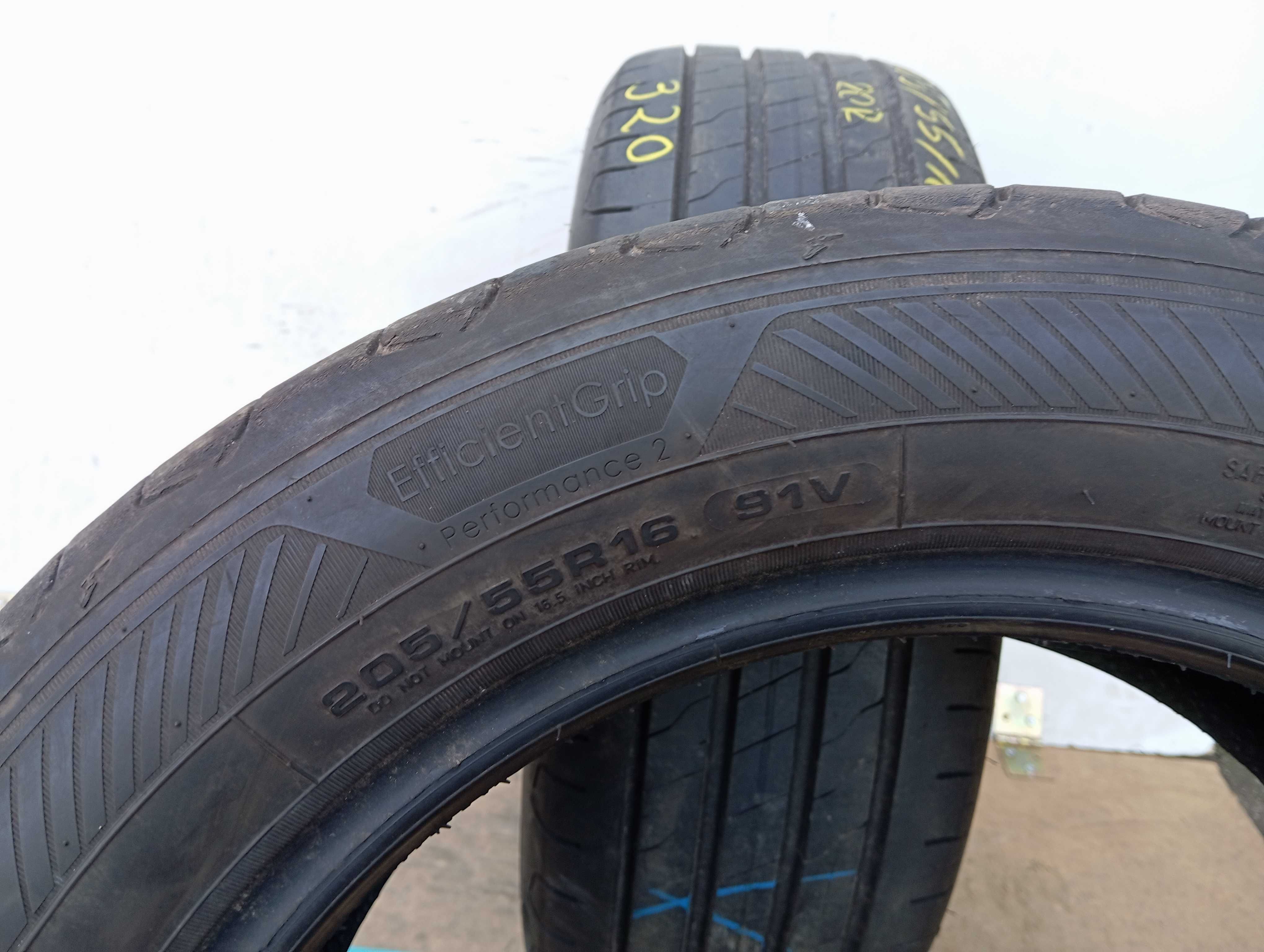 2x 205/55 R16 91V Goodyear Efficient Grip Perf 2 2020r 6mm