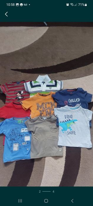 Bluzeczki krótki rękaw