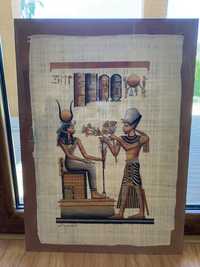 Obrazek, obraz, papirus - w antyramie