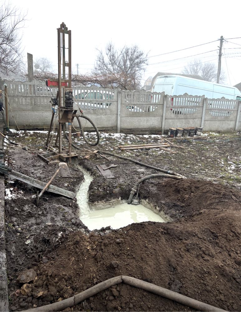 Буріння свердловин Бородянка Бурение скважин Бородянка