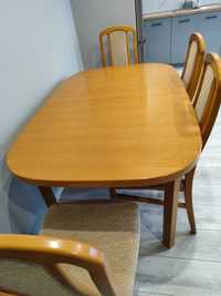 Stół rozkładany plus 6 krzeseł tylko w weekend 500 zł