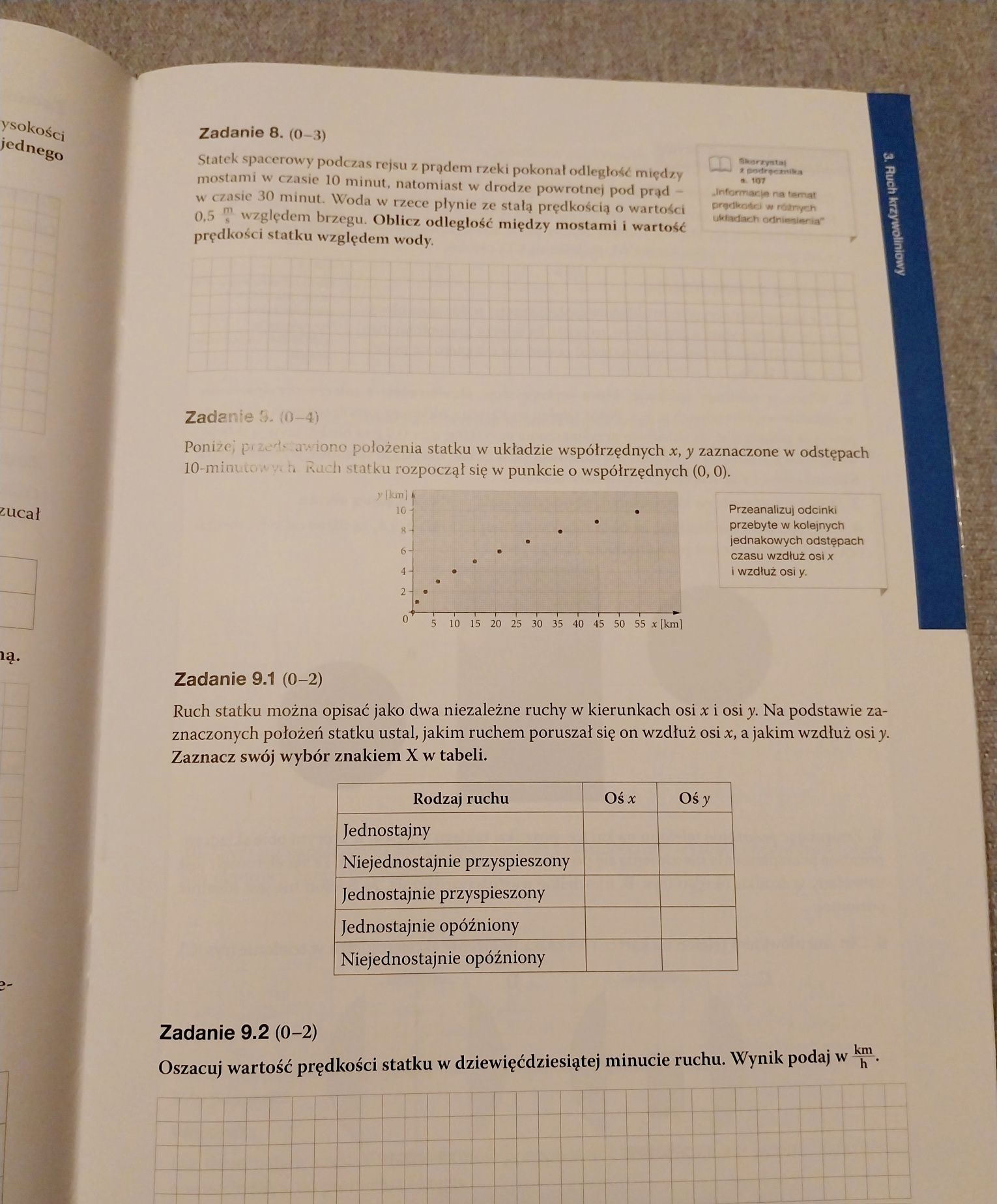 Zrozumieć fizykę Maturalne karty pracy 1