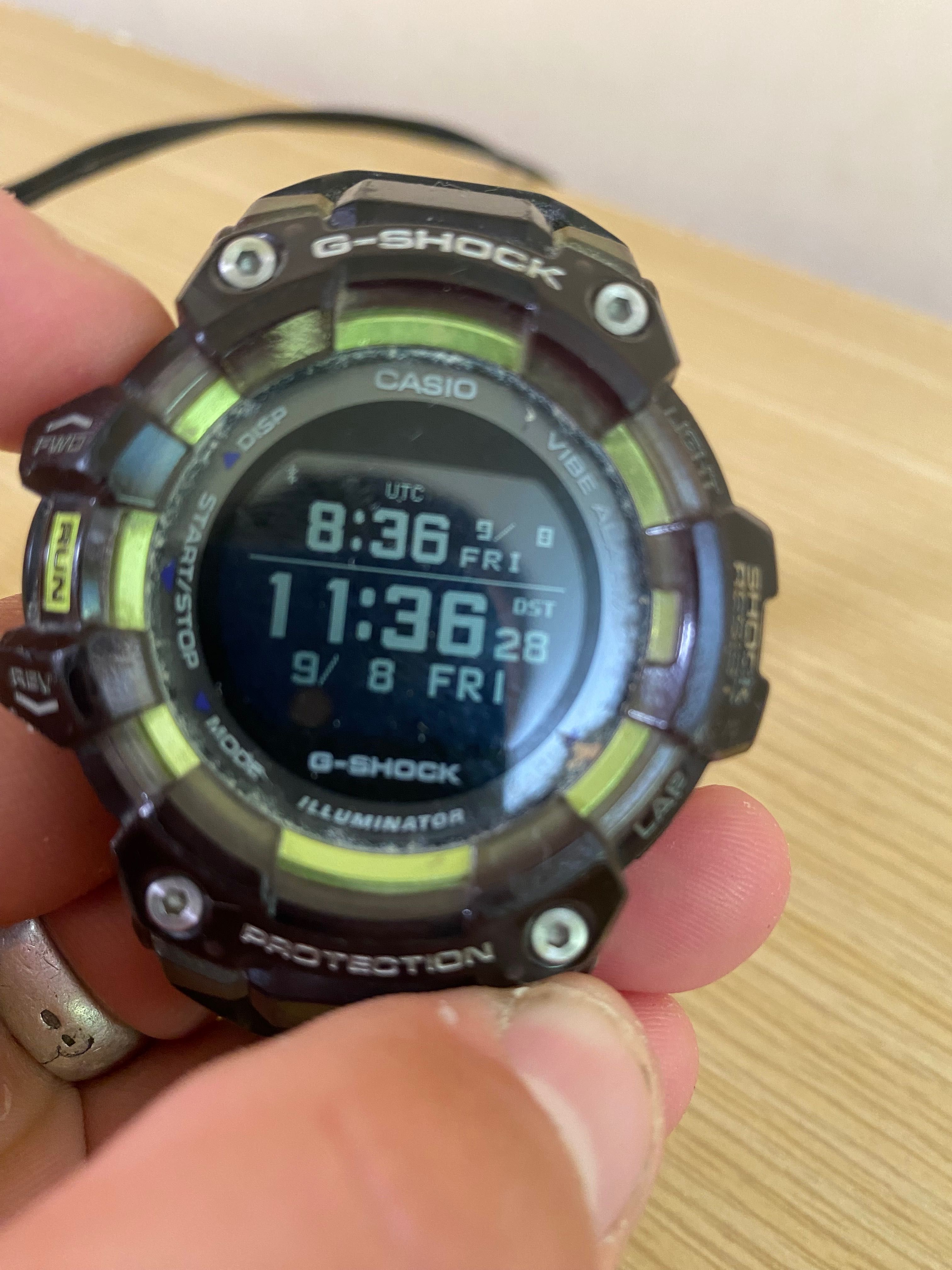 CASIO G-SHOCK WR20Bar (Resist 20bar)