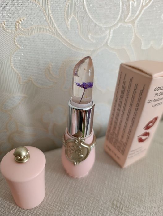 Зволожуючий бальзам для губ JellyCrystal, змінює колір на губах