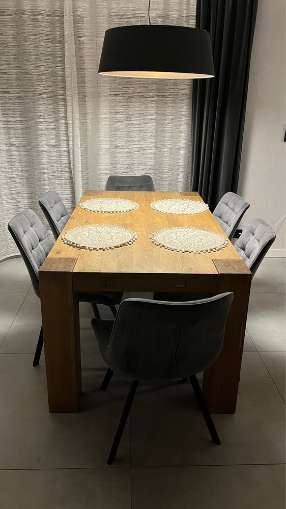 Komplet foteli do stołu