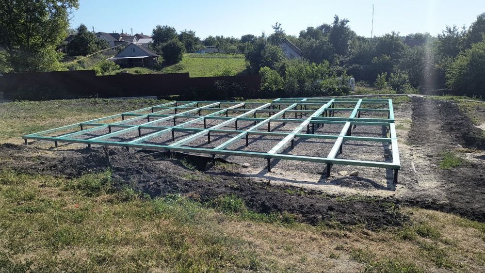 Свайний фундамент геошурупи гвинтові сваї палі