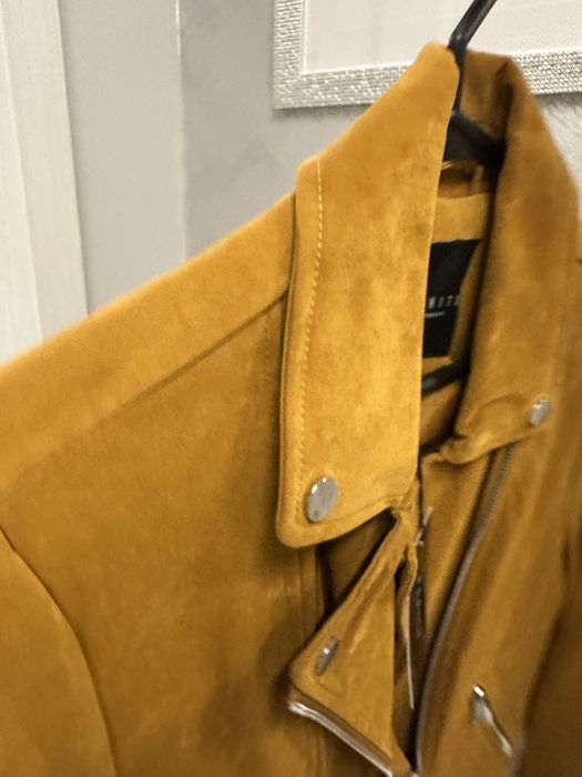 kurtka ramoneska Mohito rozmiar 36/S nowa musztardowa