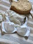 Kostium bikini góra stanik 34e biały
