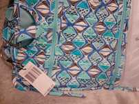 Kosmetyczka, Vera Bradley wisząca z haczykiem rozkładana podróżna