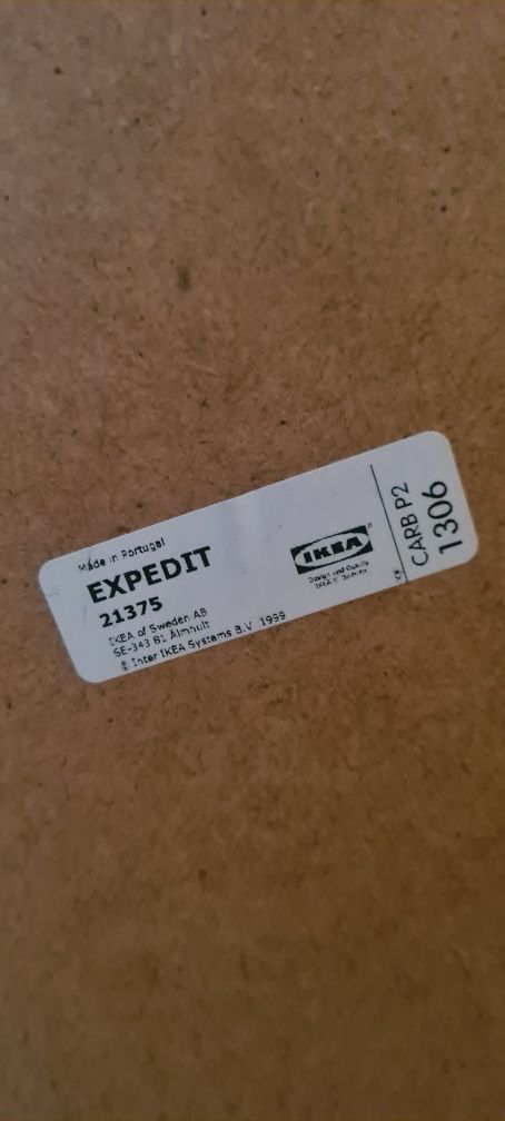 Secretária IKEA para apoiar em estante Expedit ou Kallax - cor pinho