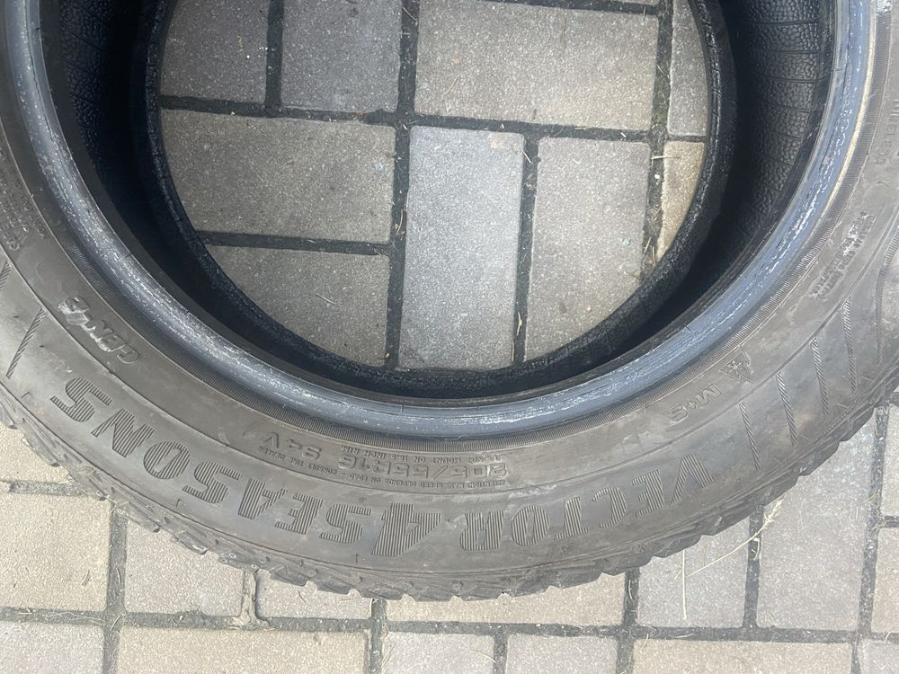 Шини всесезонні Goodyear R16 205/55 (ціна за скат)2018рік