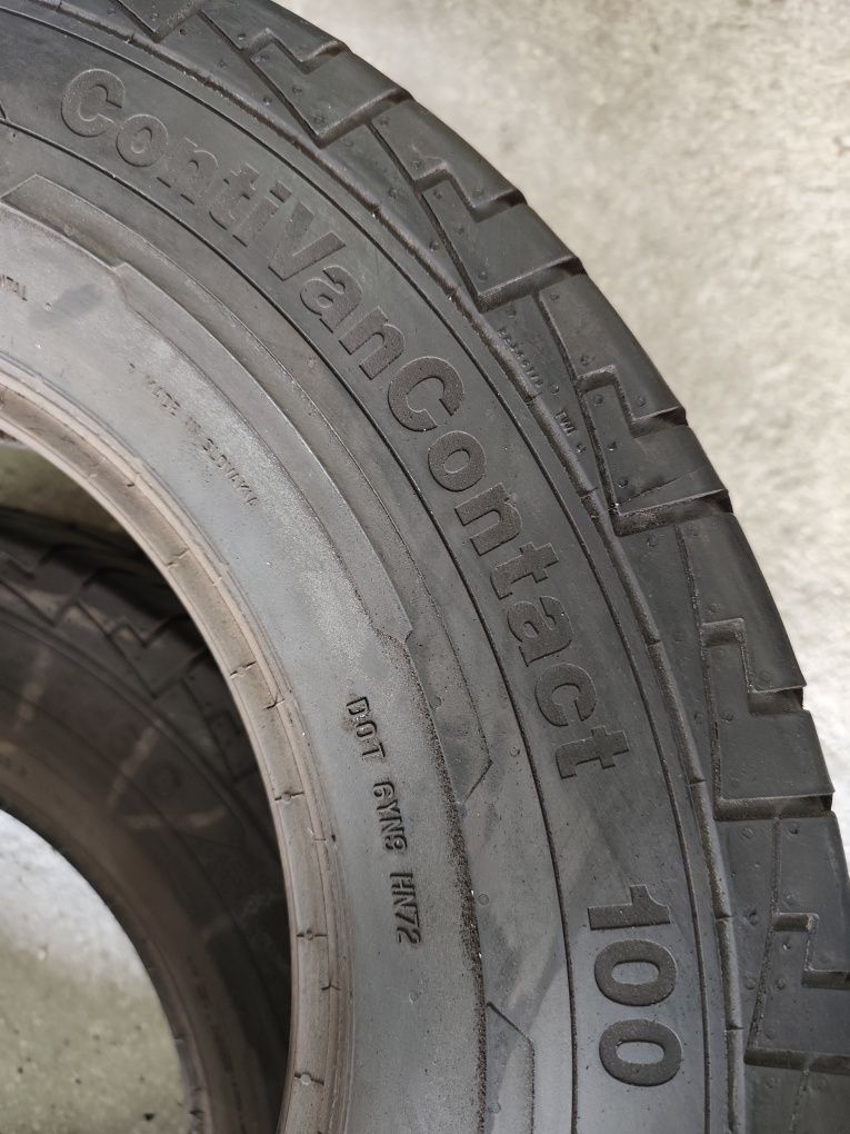 Pneus 225/75r16c 121/120R Continental ContiVanContact 100 com 75% piso