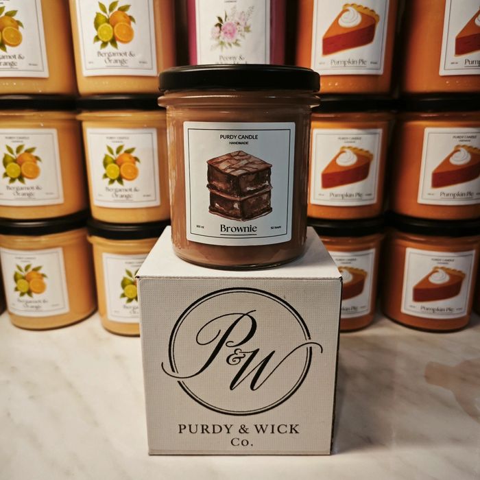 4x Świece Zapachowe Sojowe 330ml/50h Wybierz Zapach i Napisz OPIS*