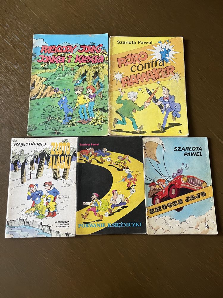 Komiksy 1986-87 rok Szarlota Pawel