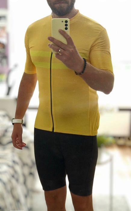 Zestaw kolarski koszulka plus spodenki