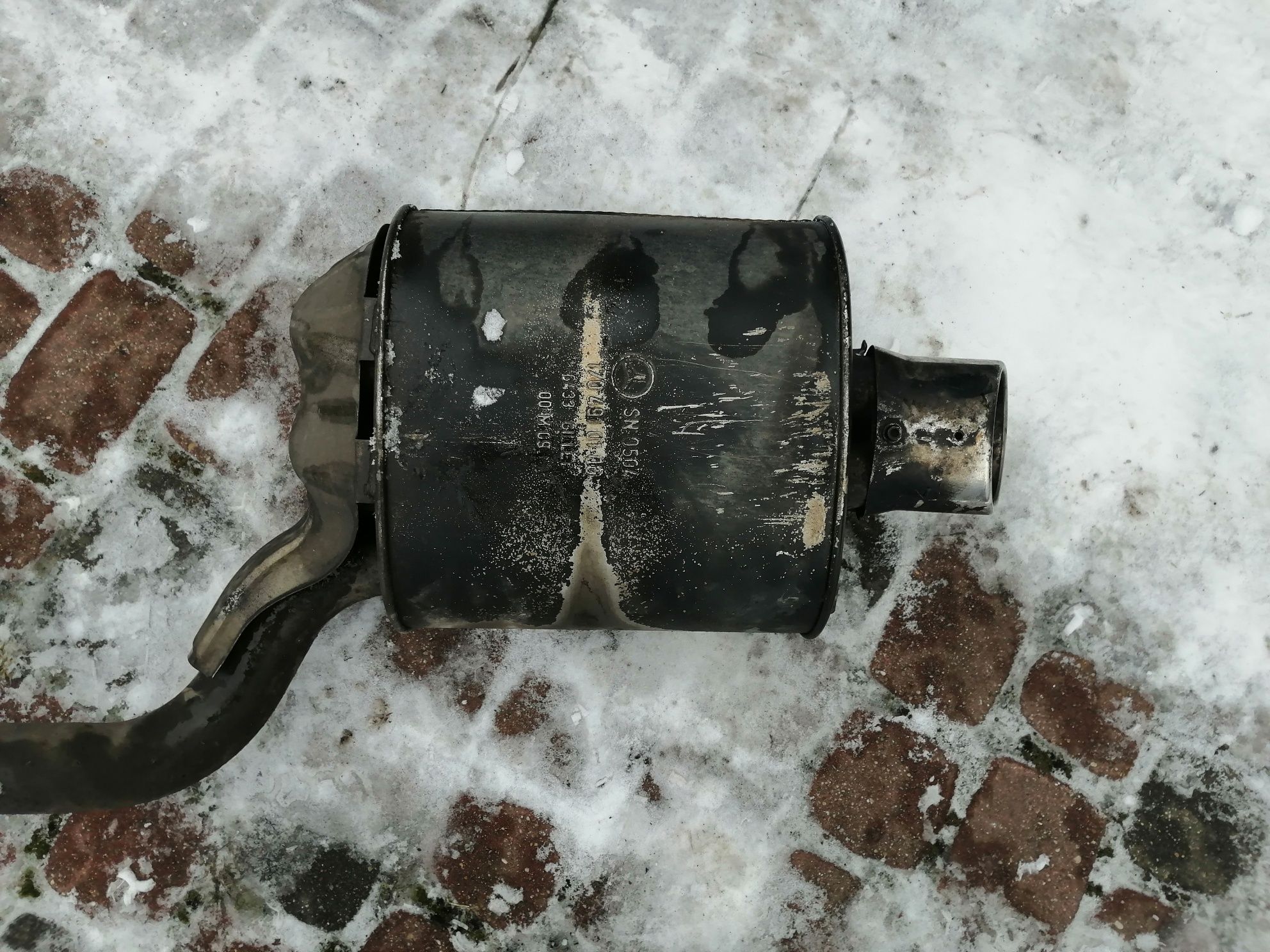 Tłumik wydech SLK r170 320 V6
