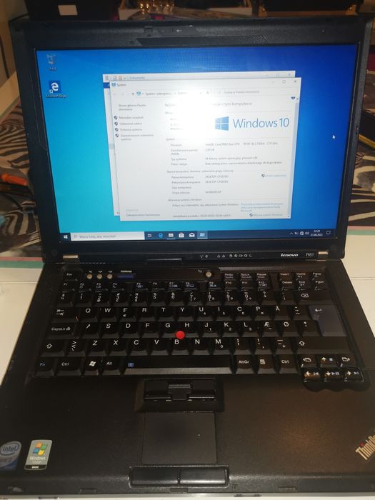 Laptop IBM Lenovo ThinkPad R61