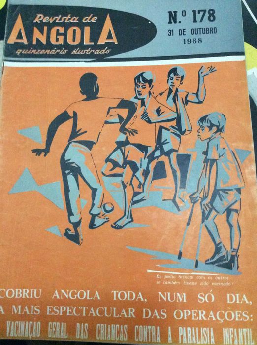 Revista de Angola , quinzenário ilustrado.31 de Outubro de 1968