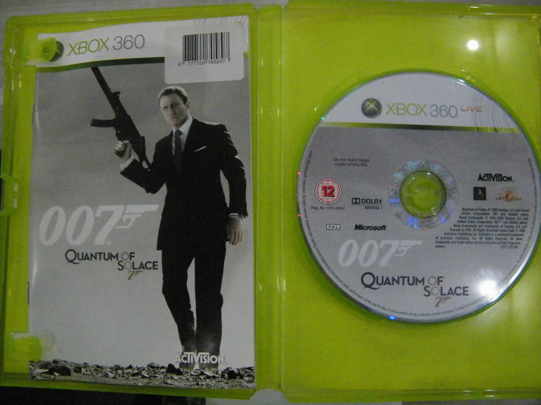 Quantum of Solace 007 X360