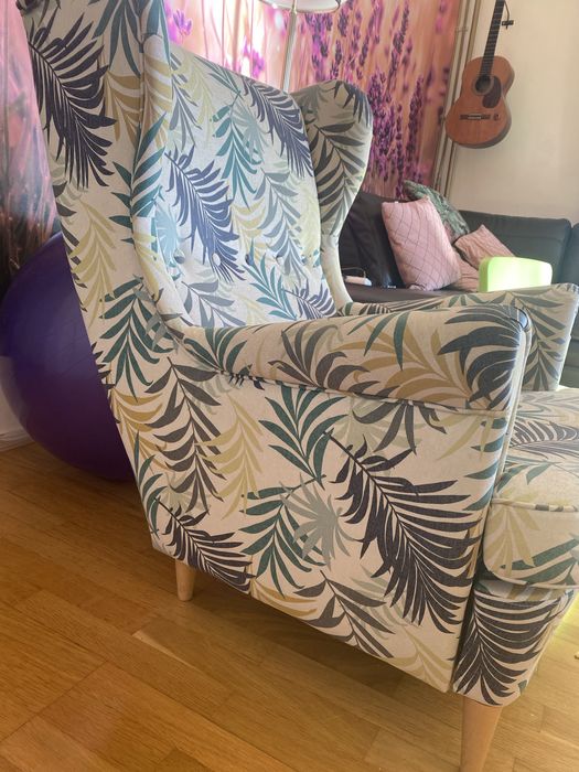 Fotel Uszak skandynawski ikea