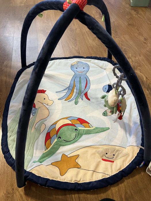 Дитячий шезлонг килимок качеля