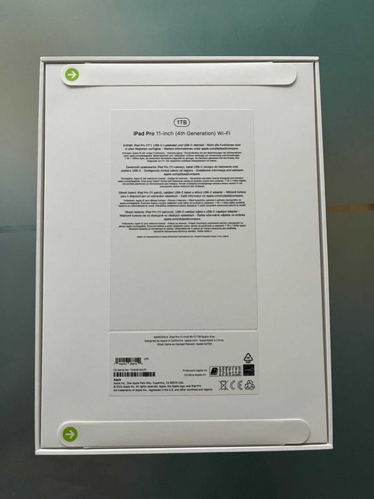 Apple iPad Pro 11" Wi-Fi 1TB