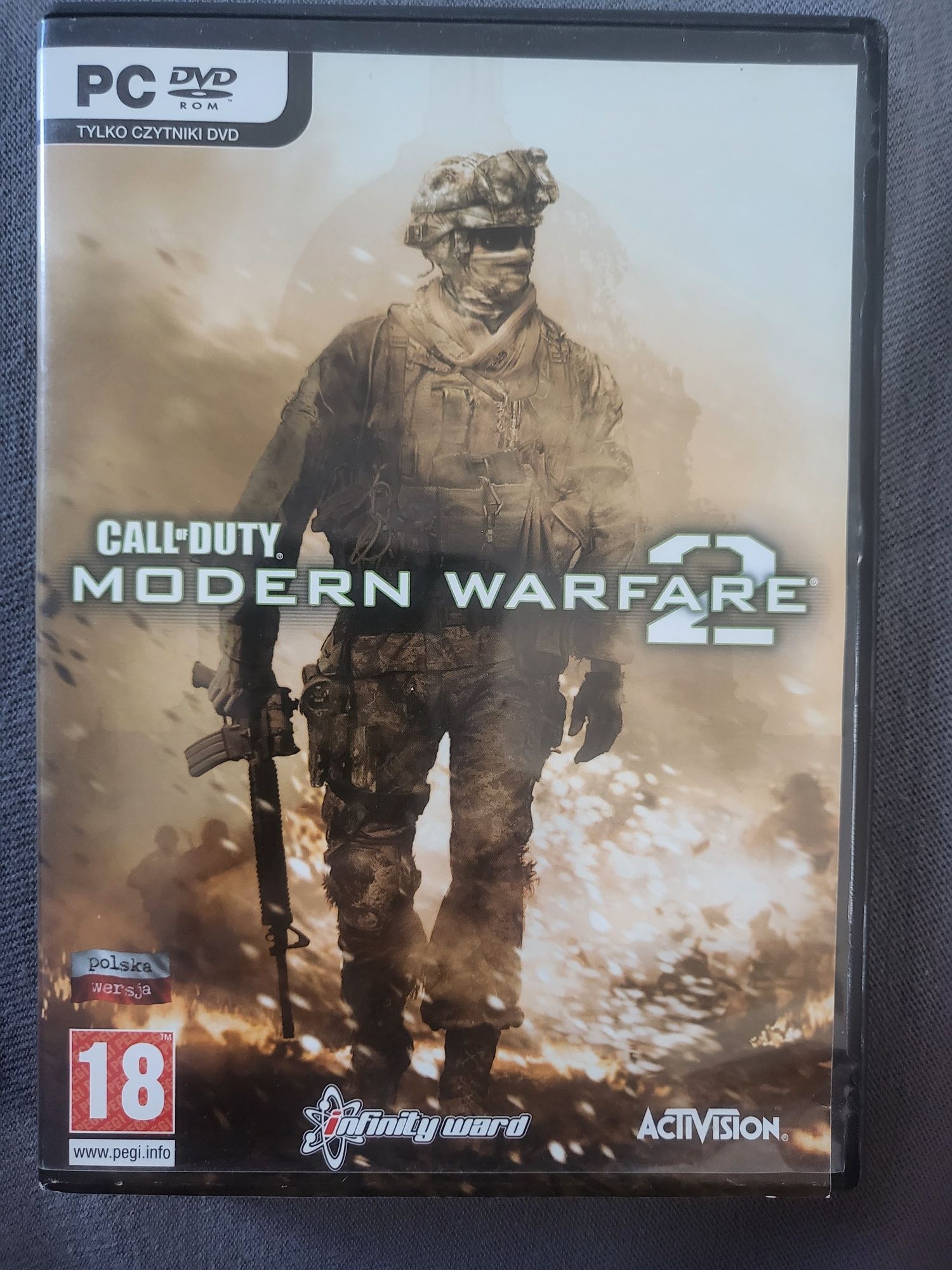 Call of Duty Modern Warfare 2 pudełko Box PC gra