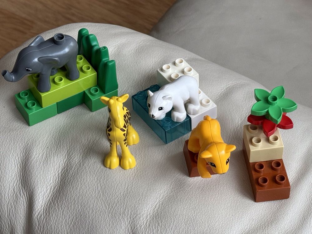 Лего Duplo конструктор зоопарк для малышей 4962