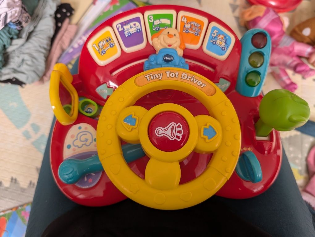Zabawka grająca interaktywna VTech Tiny Tot Driver