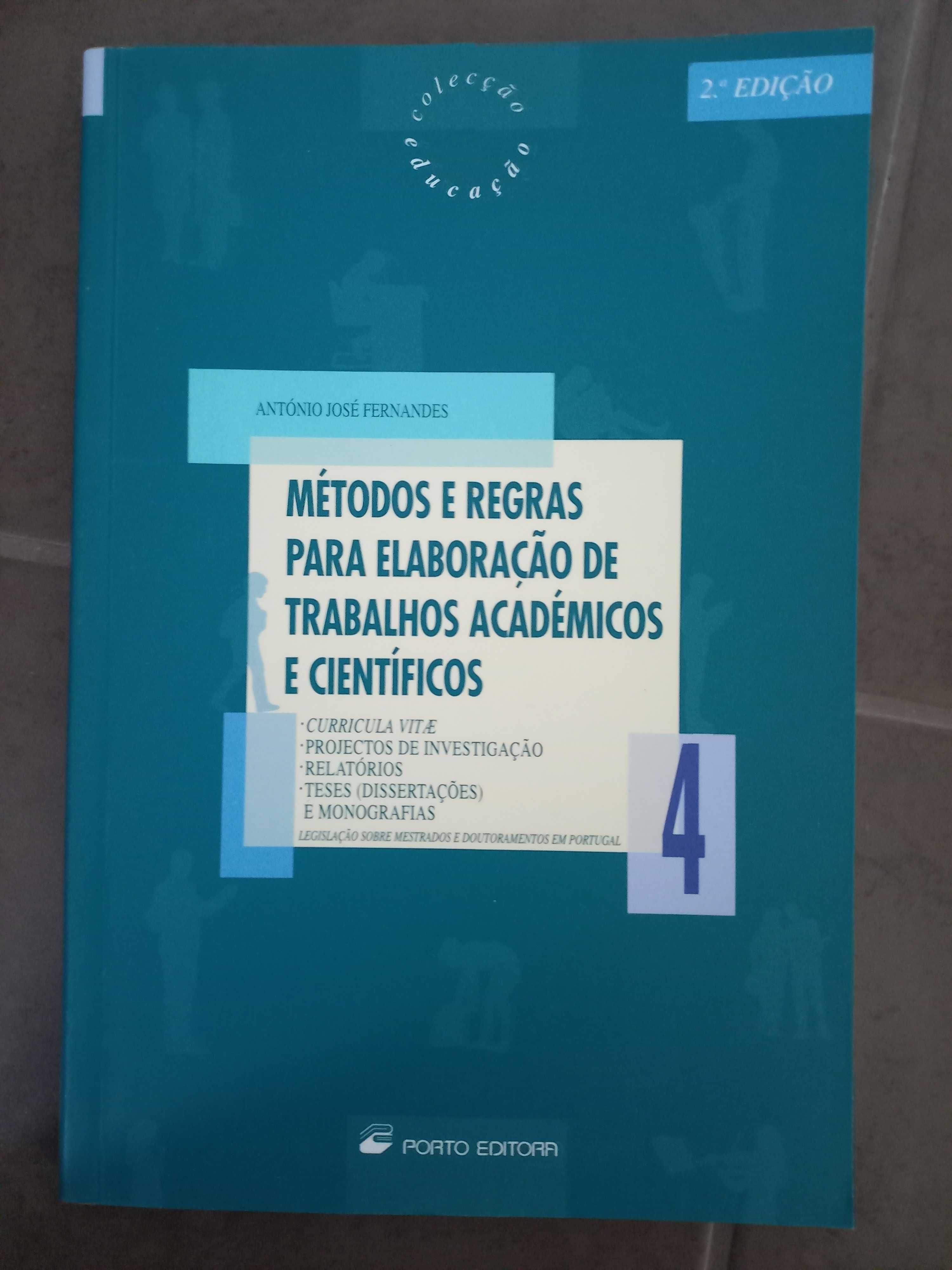 Livro Métodos e regras p elaboração de trabalhos académicos/cientifico