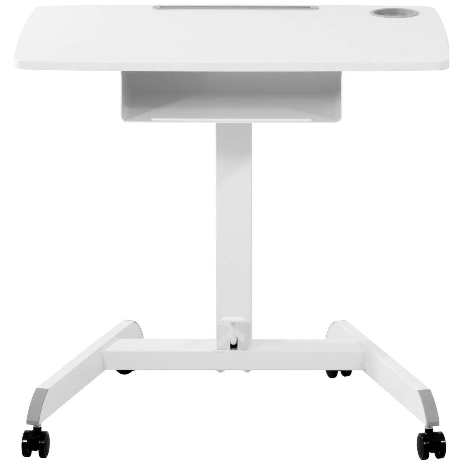 stolik stojak pod laptopa odchylany regulowany z półką 80 x 56 qmx