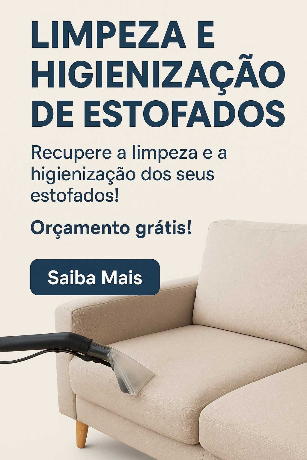 Limpeza, Higienização e impermeabilização de estofados