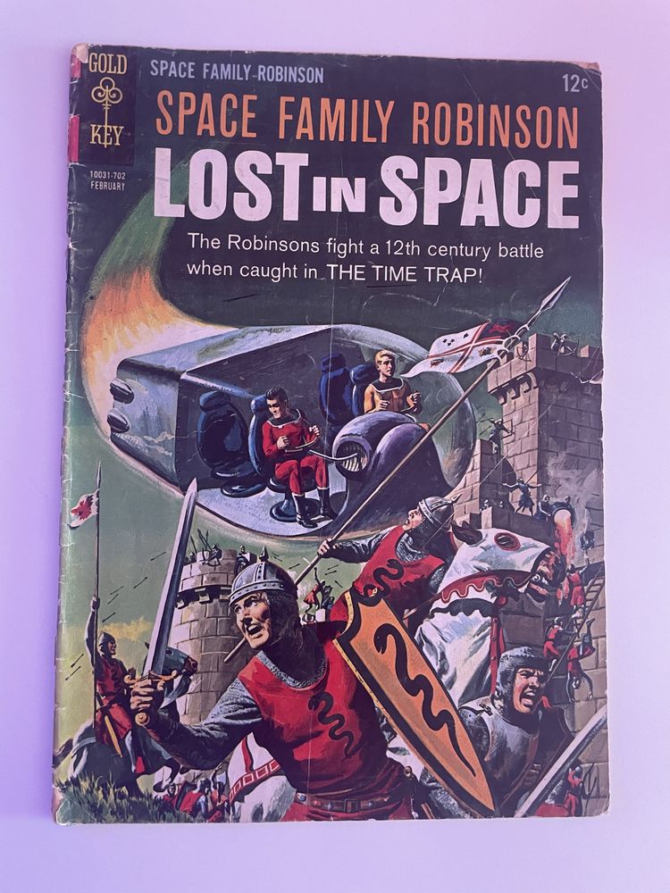 Stary komiks 1967r. Space Family Robinson Gold key