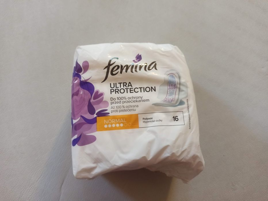 Podpaski femina ultra protection normal 16 sztuk