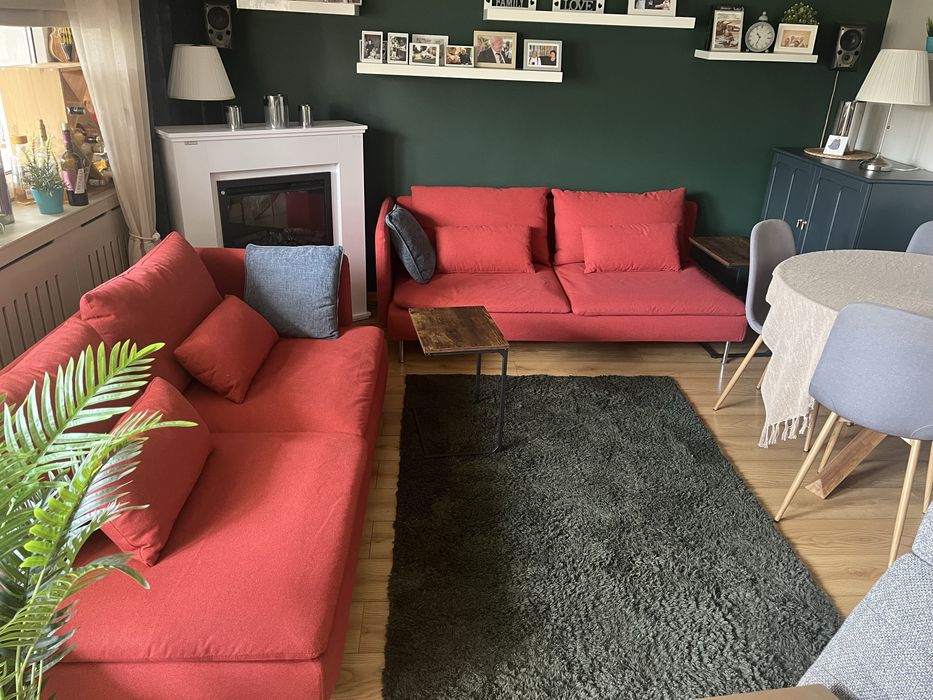 2 x sofa ikea söderhamn