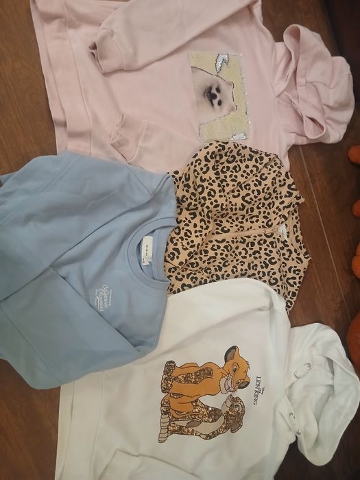 Mega paka ubrań dla dziewczynki na jesień, zimę i wiosnę r.134/140