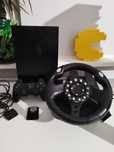 PlayStation 2 SCPH-39004 FAT zestaw + kierownica i pedaly gratis