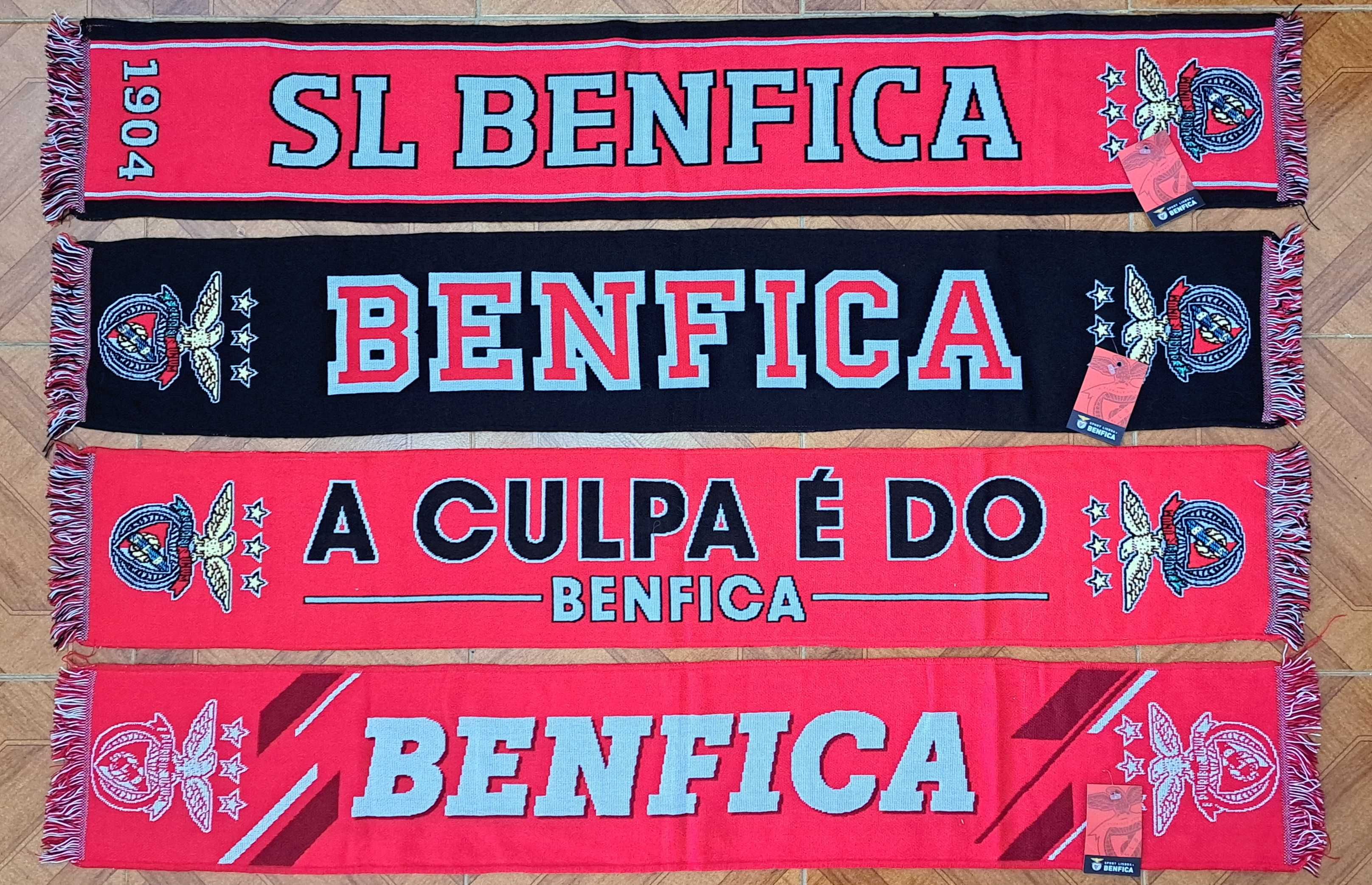 Cachecóis do Sport Lisboa e Benfica