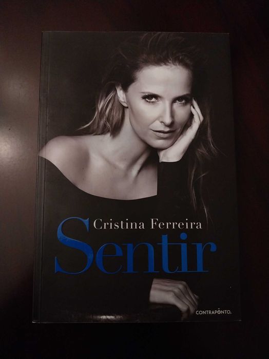 Livro “Sentir”, de Cristina Ferreira, livro em bom estado