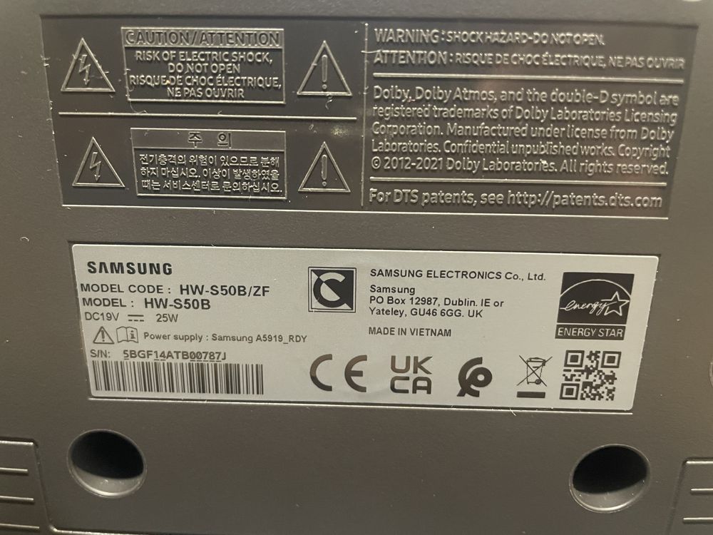 Soundbar samsung