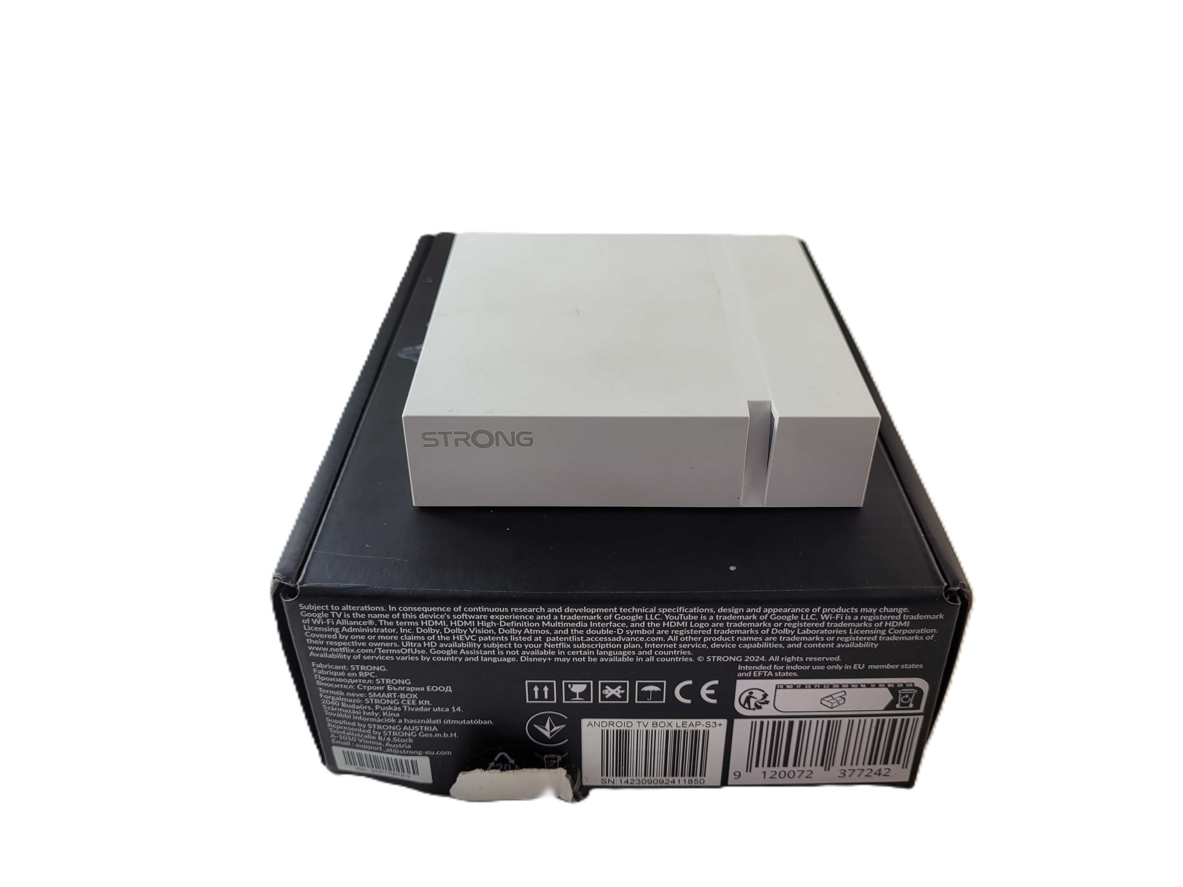 TV Box Strong Leap-S3+ 4K Android TV