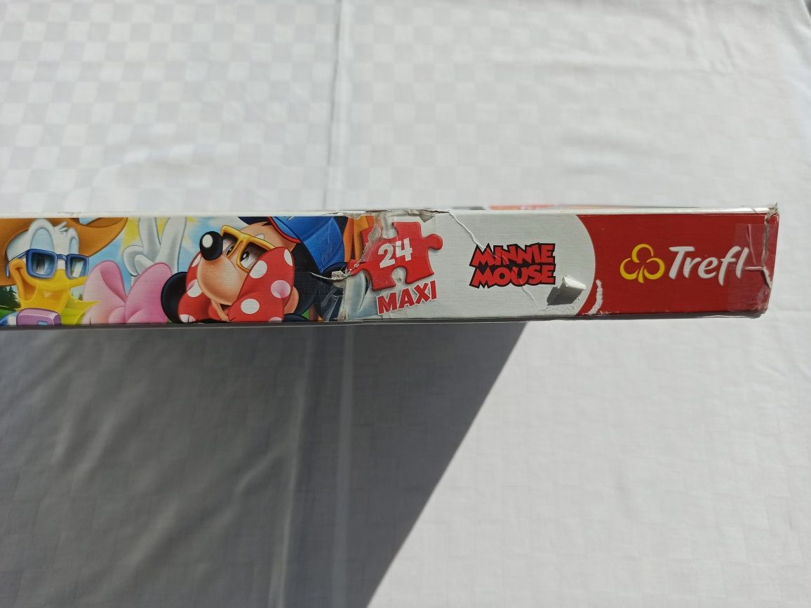 Puzzle maxi 24 Minnie Mouse Myszka  Disney Trefl 3+