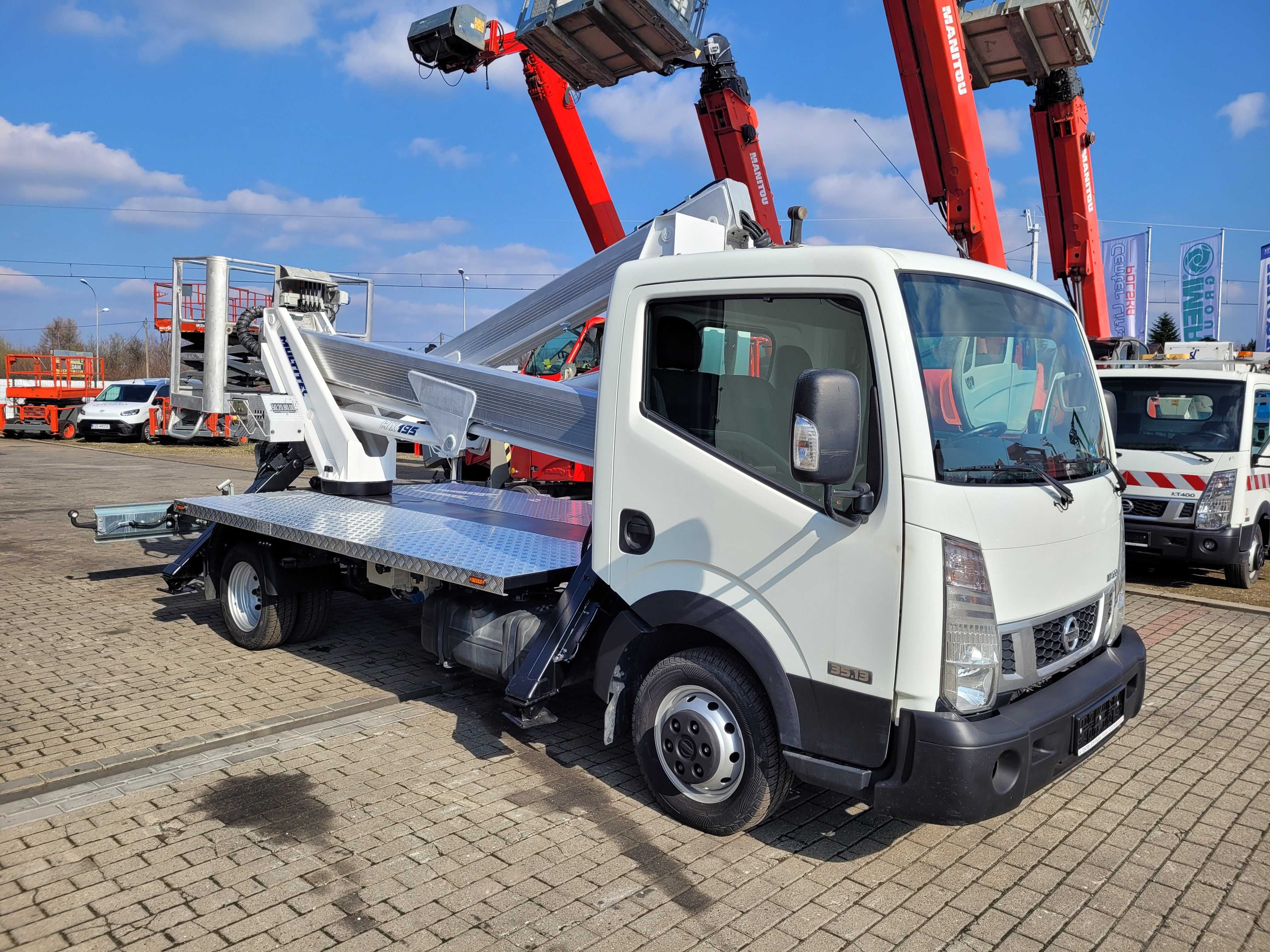 koszowy/20m/HX195/nissan/multitel/isoli/podnośnik/zwyżka/hydraulika