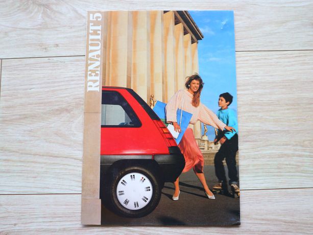 Renault 5 - 1986 - prospekt katalog