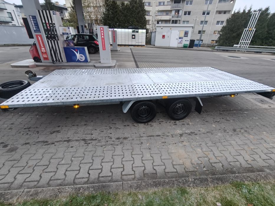 Przyczepa Laweta Płaska 5m