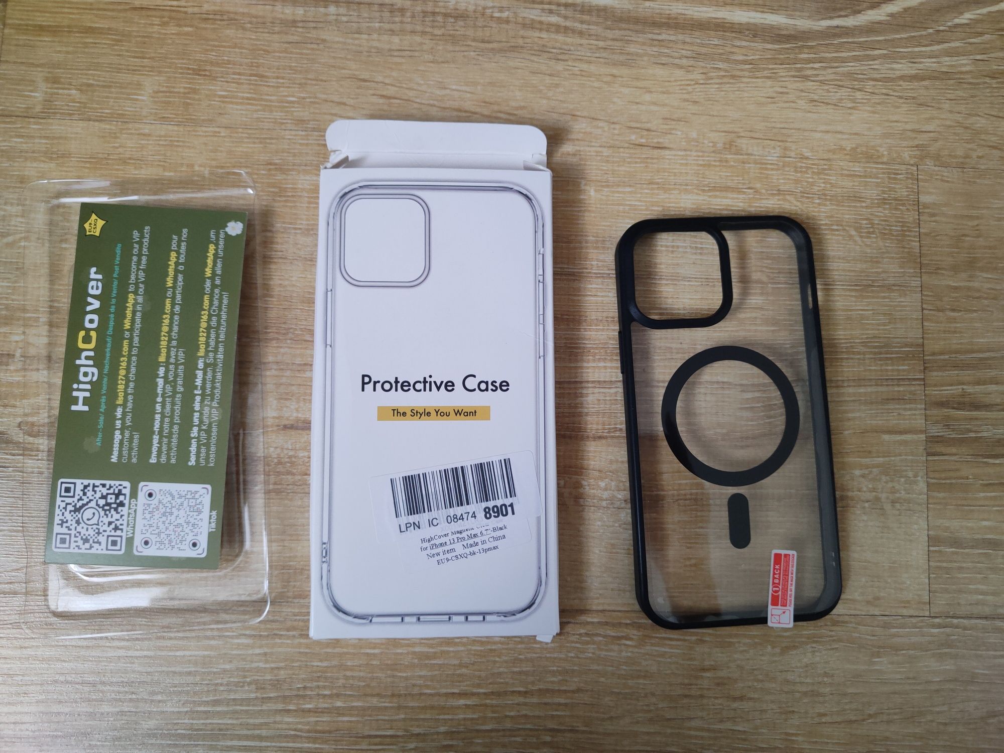 Case przeźroczysty do Apple iPhone 13 Pro Max magnetyczny