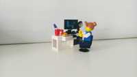Lego Moc biurko komputerowe