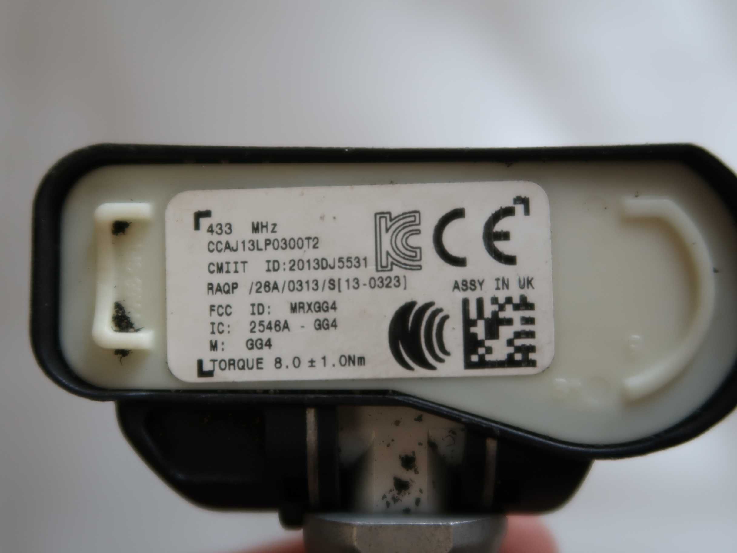 Czujnik ciśnienia powietrza w oponie TPMS Masserati Różne Modele